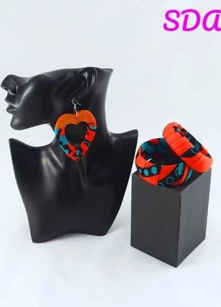 parure wax bracelet et boucles d'oreilles, marque: Wax, état: Très bon état, 16,00 €, 17,50 € Protection acheteurs (Pro) incluse