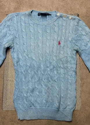 Torsadé bleu Ralph Lauren XS Femme, marca: Ralph Lauren, estado: Muito bom, tamanho: XS / 34 / 6, €40.00, €42.70 inclui Proteção do Comprador Pro