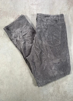 Pantalon Vintage En Velours Côtelé / Corduroy Jones New York gris moyen taille 14, marca: Vintage Dressing, estado: Muito bom, tamanho: XL / 42 / 14, €9.00, €10.15 inclui Proteção do Comprador Pro