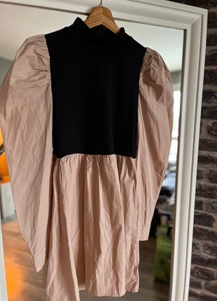 Robe SHEIN taille S – bicolore rose & noir – manches longues, brand: Shein, condition: Very good, size: S / 36 / 8, €4.00, €4.90 includes Buyer Protection