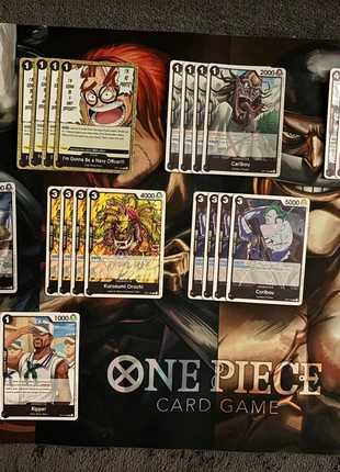 Op11 Full Playset Black C, UC, R, marke: OnePiece, zustand: Neu, 5,00 €, 5,95 € inklusive Vinted-Käuferschutz