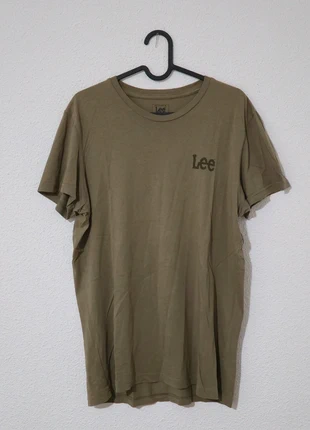 Camiseta hombre LEE · Talla M · Verde · 100% algodón · Buen estado, brand: Lee, condizioni: Ottime, taglia: M, €4.00, €4.90 include la Protezione acquisti