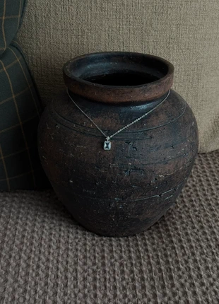 Hübsche Modeschmuck Kette mit Anhänger blau Silber Farbe Wintertraum, brand: Vintage, condizioni: Ottime, €12.00, €13.30 include la Protezione acquisti