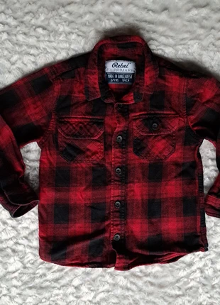 Chemise à carreaux Primark - taille 3-4 ans 104cm - automne hiver style bucheron, marque: Primark, état: Très bon état, taille: 4 ans / 104 cm, 3,00 €, 3,85 € Protection acheteurs incluse