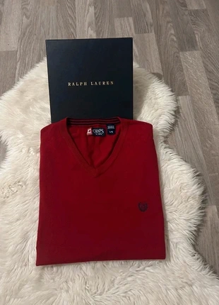 Pull sans manches col V chaps Ralph Lauren 🐴 taille L 💯 coton, marke: Ralph Lauren, zustand: Sehr gut, größe: L, 14,00 €, 15,40 € inklusive Vinted-Käuferschutz