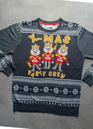 Pull de Noël XXL homme – X-MAS Party Crew – Sweat hiver drôle festif, marke: Lindbergh, zustand: Sehr gut, größe: XXL, 20,00 €, 21,70 € beinhaltet Vinted-Käuferschutz Pro