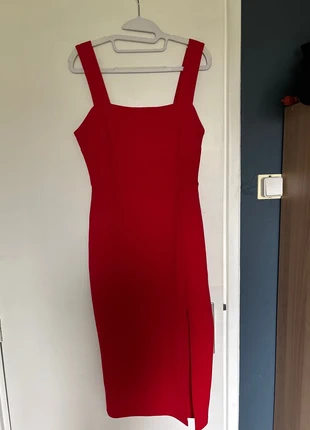 Rode jurk, merk: New Yorker, staat: Nieuw zonder prijskaartje, maat: S / 36 / 8, € 7,50, € 8,58 inclusief Kopersbescherming