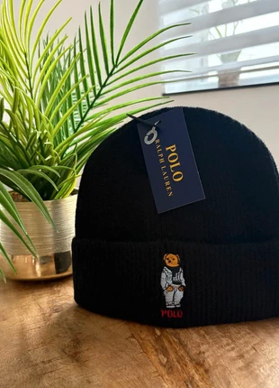 Bonnet Polo Ralph Lauren -Noir avec ourson Polo Bear brodé, marque: Ralph Lauren, état: Neuf avec étiquette, taille: Taille unique, 30,00 €, 32,20 € Protection acheteurs incluse
