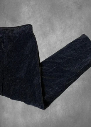 Pantalon Noir Vintage en Velours côtelé - Tony Men - Bon état - Taille 52, brand: Noir, condition: Very good, size: W42, €4.90, €5.85 includes Buyer Protection