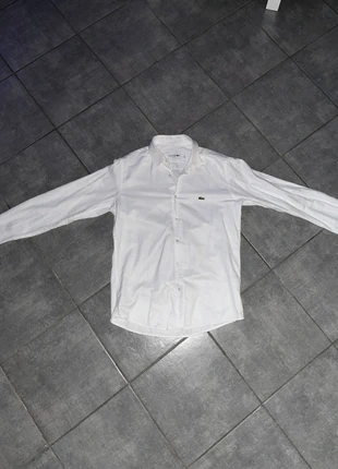 Camicia Lacoste bianca, brand: Lacoste, condizioni: Ottime, taglia: S, €30.00, €32.20 include la Protezione acquisti