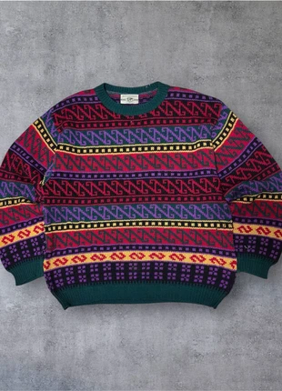 Vintage oversized winter 90s sweater- Warm and comfy, marque: Vintage Dressing, état: Très bon état, taille: XL, 32,00 €, 34,30 € Protection acheteurs incluse