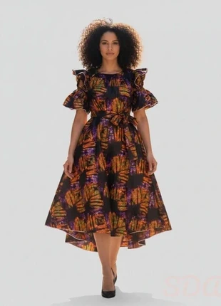 Robe basin africain évasée légère, brand: Femme, condizioni: Ottime, taglia: L / IT 44 / EU 40, €45.00, €47.95 include la Protezione acquisti Pro