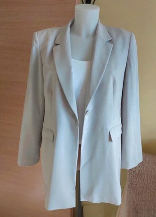 Veste Blazer gris xl, marke: 123, zustand: Sehr gut, größe: XL / 42 / 14, 12,00 €, 13,30 € inklusive Vinted-Käuferschutz