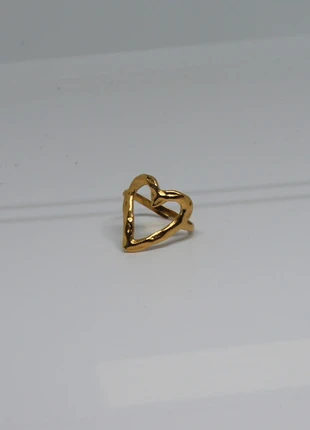 Ring hart open, marque: Merk, état: Neuf avec étiquette, taille: Ajustable, 5,95 €, 6,95 € Protection acheteurs incluse