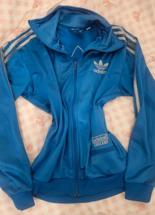 Rare Veste de survêtement Adidas Chile 62 S.E.S.T. Bleu Royal - Y2K, marque: adidas, état: Très bon état, taille: S / 36 / 8, 55,00 €, 58,45 € Protection acheteurs incluse