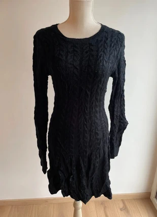 Robe pull noire torsadée – Taille L – élégante et confortable 🖤, condizioni: Ottime, taglia: L / IT 44 / EU 40, €8.00, €9.10 include la Protezione acquisti