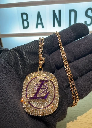 Colgante NBA bañado en oro| Los Angeles Lakers| Lebron James 20/21, marque: NBA, état: Neuf avec étiquette, 25,00 €, 26,95 € Protection acheteurs incluse