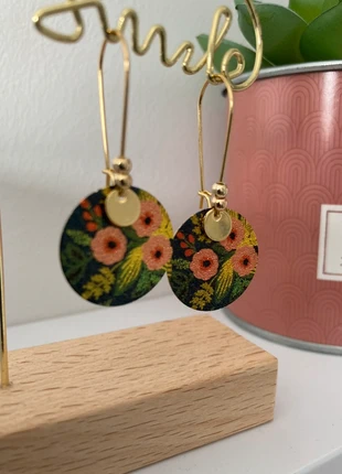 Boucles d’oreilles fleurs roses, marke: Fait Main, zustand: Sehr gut, 6,00 €, 7,00 € inklusive Vinted-Käuferschutz