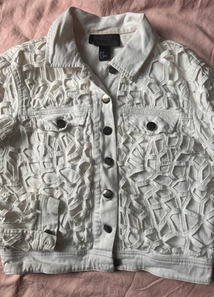 H&M rare cropped lace cutout jacket, brand: H&M, condition: Good, size: M / UK 12-14, £7.00, £8.05 includes Buyer Protection