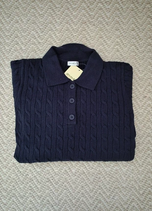 Polo pour femme en maille, brand: White&co, condizioni: Nuovo con cartellino, taglia: S / IT 40 / EU 36, €30.00, €32.20 include la Protezione acquisti