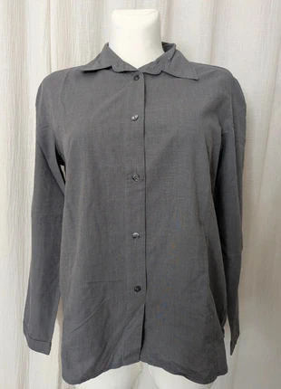 Chemise grise foncée – Vintage 90s – Taille 40 (L) Parfait état, brand: Express, condition: Very good, size: L / 40 / 12, €12.00, €13.30 includes Buyer Protection