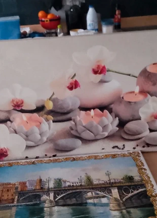 Tableau avec led motif asiatique, marque: Lumineux, état: Très bon état, 15,00 €, 16,45 € Protection acheteurs incluse