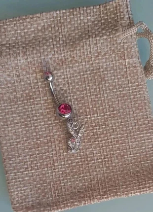 Piercing Nombril Lapin Playboy Acier Inoxydable Bijou Violet Lavande Strass (19), brand: Playboy, condition: Very good, €7.97, €9.07 includes Buyer Protection
