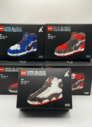 Mini Block Air Super Sneaker Building Blocks - Black & White Colourway - Brand New, brand: Dr Star Mini Block, condition: New with tags, size: One size, £8.00, £8.94 includes Buyer Protection