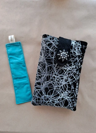 Pochette protège livre de poche fait main à partir de vêtements., marque: Fait Main, état: Neuf avec étiquette, 6,00 €, 7,00 € Protection acheteurs incluse