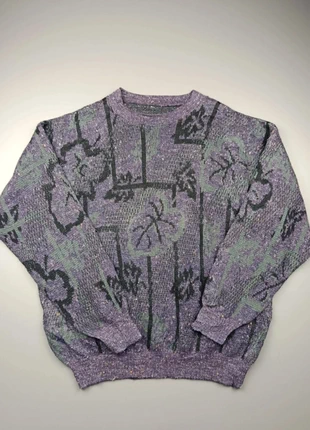 Pull col rond vintage 80s tricot oversize Lila Taille L, marca: Vintage Dressing, estado: Muy bueno, tamaño: L, 40,00 €, 42,70 € Protección al comprador incluida