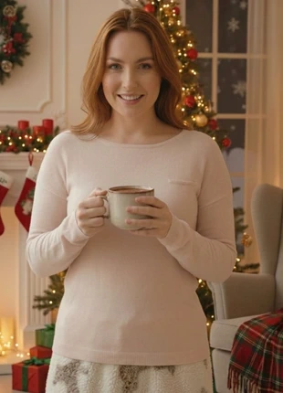 Light Pink Boat Neck Lightweight Knit Jumper / Sweater Size S, marque: Camaïeu, état: Très bon état, taille: S / 36 / 8, 3,55 €, 4,43 € Protection acheteurs incluse