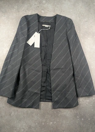 Stella McCartney Blazer Gris, marke: Stella McCartney, zustand: Neu, mit Etikett, größe: S / 36 / 8, 690,00 €, 725,20 € beinhaltet Vinted-Käuferschutz Pro