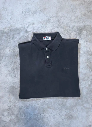 polo fila noir logo brodé taille l-xl, brand: FILA, condizioni: Ottime, taglia: L, €11.30, €12.57 include la Protezione acquisti Pro