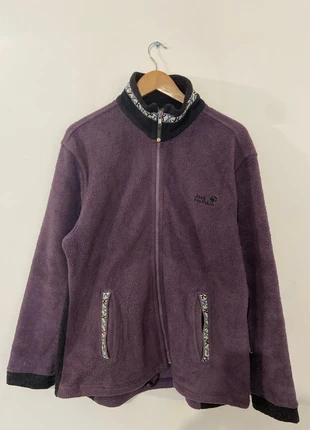 Veste polaire Jack Wolfskin vintage violet taille L | Full zip Tecnopile, merk: Jack Wolfskin, staat: Goed, maat: L / 40 / 12, € 10,00, € 11,20 inclusief Kopersbescherming