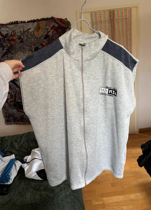 Gilet sans manches gris, marque: Basic Style, état: Bon état, taille: XL / 42 / 14, 1,00 €, 1,75 € Protection acheteurs incluse