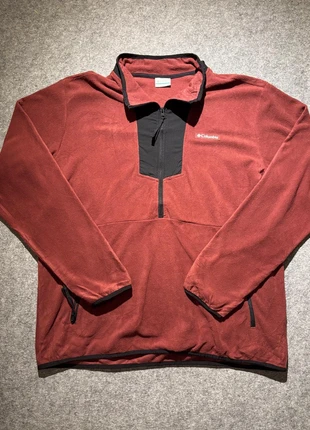 Veste polaire Columbia vintage | Rouge et noir | Taille XL Hommes, brand: Columbia, condizioni: Ottime, taglia: XL, €32.00, €34.30 include la Protezione acquisti