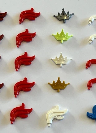 Lego - lot d’accessoires minifig castle / moyen âge / plume - tiare - feather 4502, marque: LEGO, état: Très bon état, taille: Taille unique, 7,90 €, 9,00 € Protection acheteurs incluse