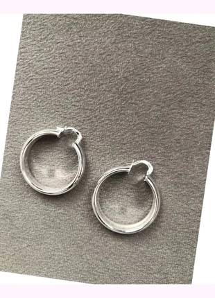 Boucle d’oreille créole diamètre 35mm, marca: Argent, estado: Muy bueno, 7,00 €, 8,05 € Protección al comprador Pro incluida