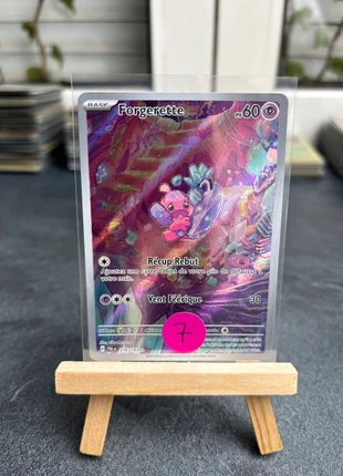 Forgerette 216/193 évolution à paldea, marke: Pokémon, zustand: Sehr gut, 7,00 €, 8,05 € beinhaltet Vinted-Käuferschutz Pro