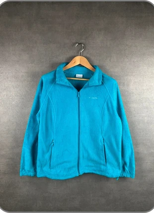 Veste polaire Columbia Sportswear turquoise zippée – femme taille L, merk: Columbia, staat: Heel goed, maat: L / 40 / 12, € 19,00, € 20,65 inclusief Kopersbescherming Pro