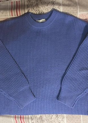 Maglione Zara violetto a maglia grossa taglia M, marque: Zara, état: Très bon état, taille: M / 38 / 10, 12,00 €, 13,30 € Protection acheteurs incluse