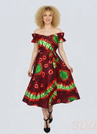 Robe bazin africain évasée légère, brand: Africa, condizioni: Ottime, taglia: L / IT 44 / EU 40, €43.00, €45.85 include la Protezione acquisti Pro