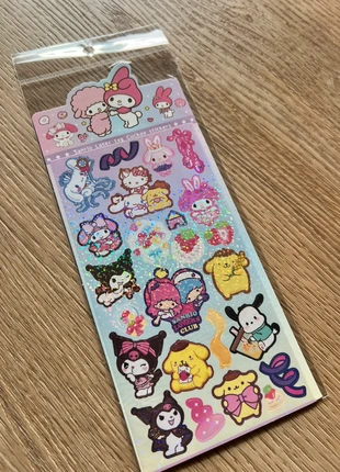 Kawaii stationery glitter stickersheet my melody, sanrio character my melody glitter sticker nr 3, marque: Sanrio, état: Neuf sans étiquette, taille: Taille unique, 1,00 €, 1,75 € Protection acheteurs incluse
