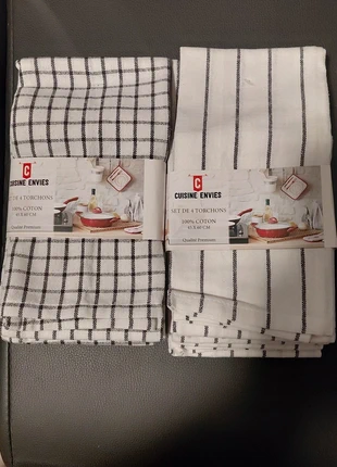 8 torchon vaisselles, condizioni: Nuovo con cartellino, €8.00, €9.10 include la Protezione acquisti Pro