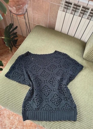 Camisola de malha preta M, condizioni: Ottime, taglia: M / IT 42 / EU 38, €8.00, €9.10 include la Protezione acquisti