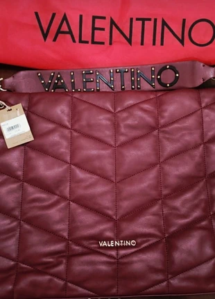 Borsa di Griffe nuova colore bordeaux con logo anche sulla tracolla, ottima idea regalo, marque: Valentino by Mario Valentino, état: Neuf avec étiquette, 59,00 €, 62,65 € Protection acheteurs incluse