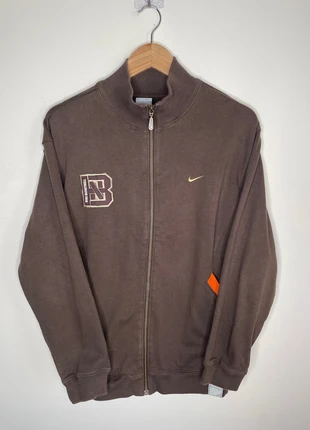 Nike Brown Basketball Zip Jacket XL | Retro 2000s Sportswear, brand: Nike, condition: Very good, size: XL, £23.00, £24.85 includes Buyer Protection
