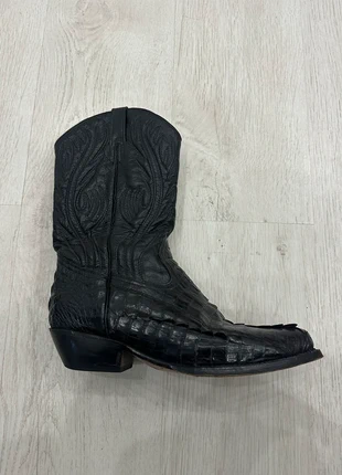Vintage leather western boots, marque: Vintage Dressing, état: Bon état, taille: 40, 95,00 €, 100,45 € Protection acheteurs incluse