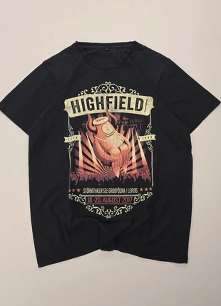 T-Shirt 2010s Alternatives Highfield Festival 2017 Graphic Rock Punk Regular Fit Black, marque: Vintage Dressing, état: Très bon état, taille: L, 14,80 €, 16,24 € Protection acheteurs incluse