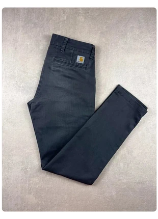 Pantalon Carhartt Sid Pant en jean coupe droite wip | Gris Foncé | Taille M | Homme, marca: Carhartt, estado: Muito bom, tamanho: M, €29.00, €31.15 inclui Proteção do Comprador